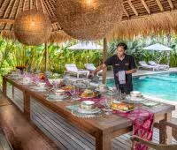 Villa Nag Shampa, Istana Suite Alfresco Dining Terrace 